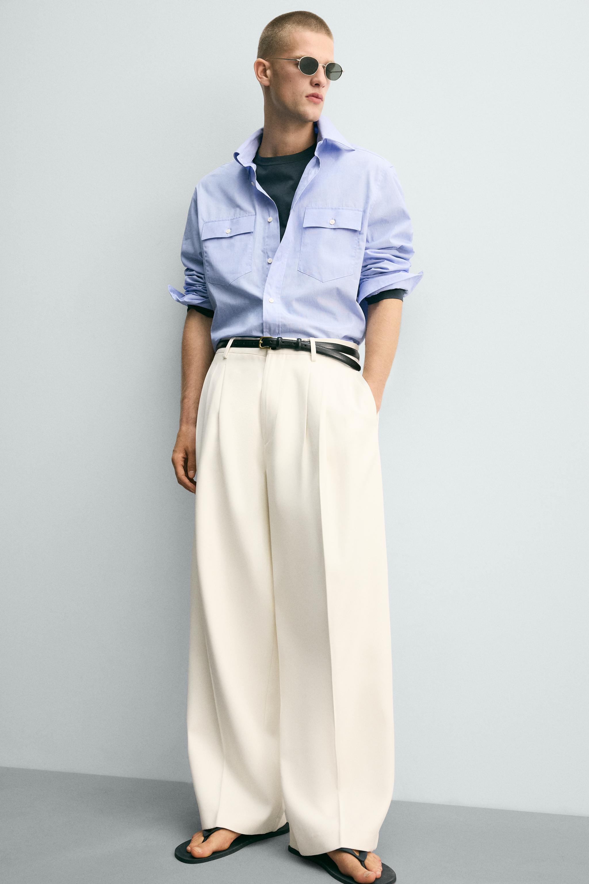 RELAXED FIT POCKET SHIRT